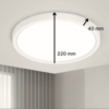 Luminario IKAL 10N 10W IP20 SL-180 - Imagen 4